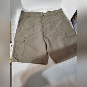 Wrangler Men's Cargo Shorts Tan, Size 42